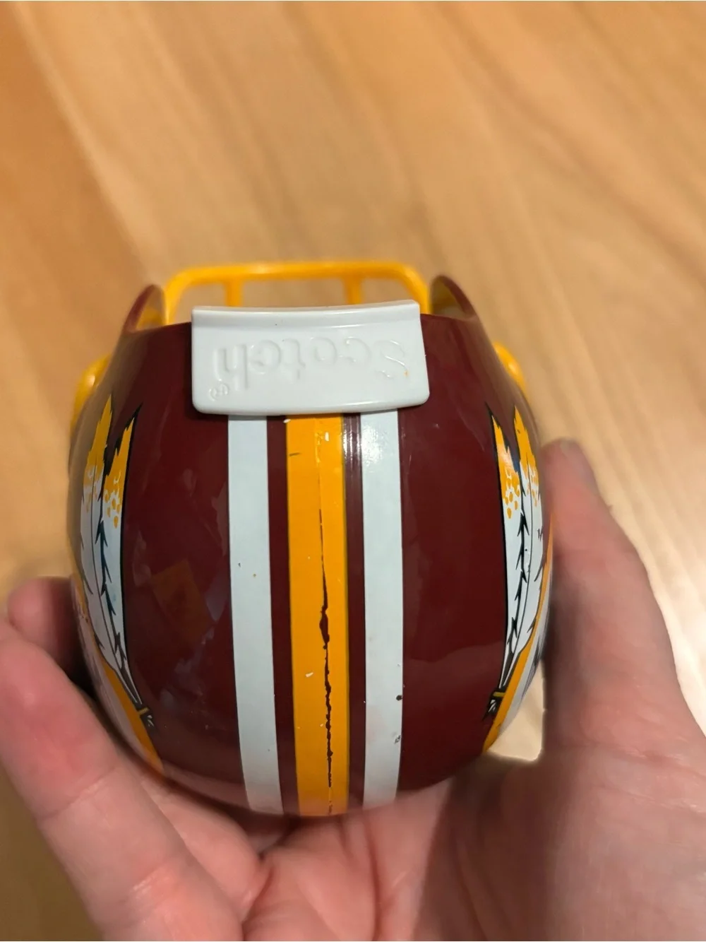 Vintage Washington Redskins Tape Dispenser NFL Football Commanders